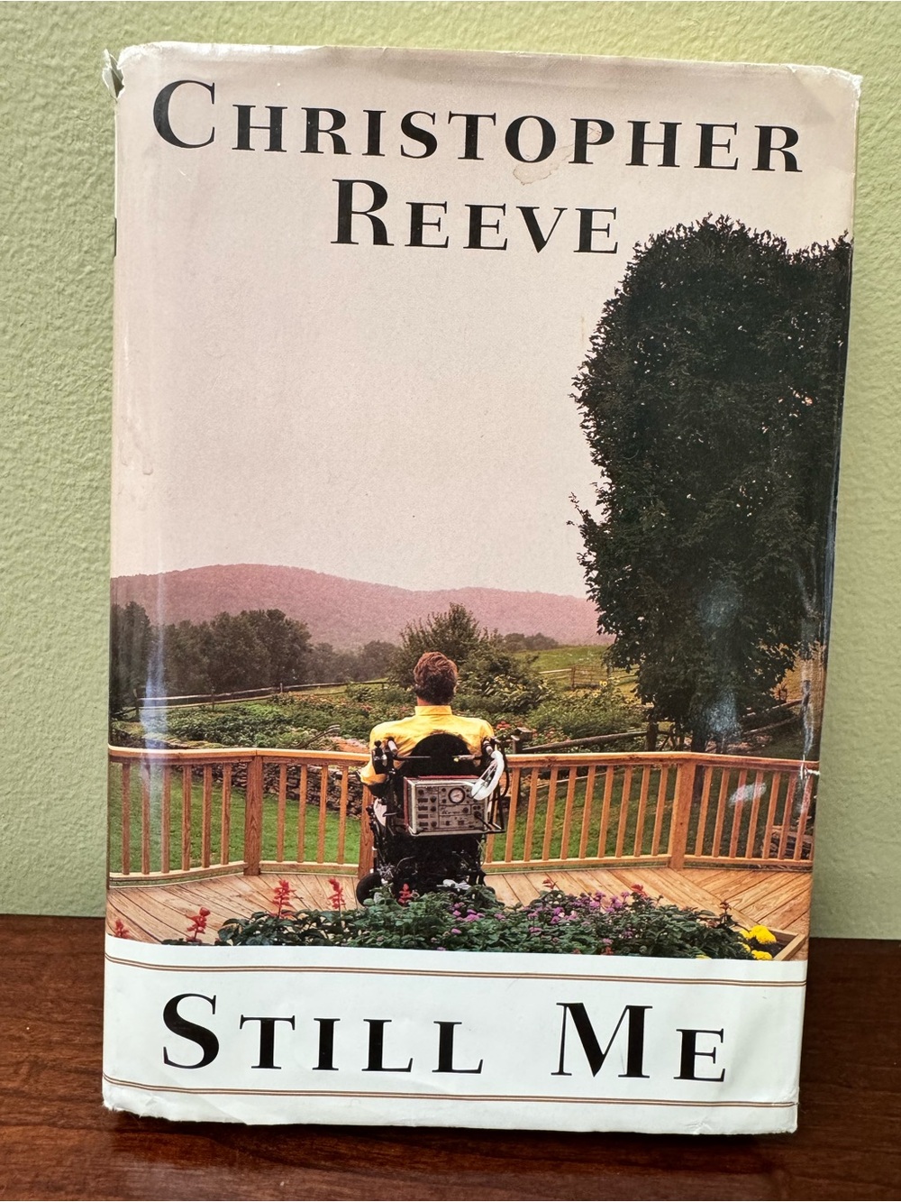Christopher Reeve "Still Me" Hardcover Autobiography Memoir Book